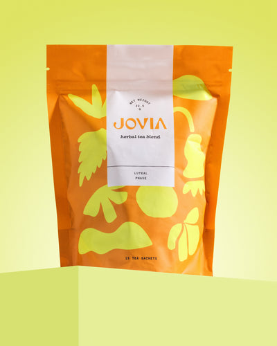 Jovia Balance luteal tea pouch