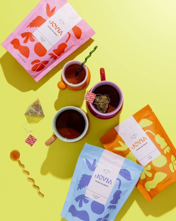 Jovia | Natural Women's Wellness Teas | Hormonal Health & Cycle Suppor