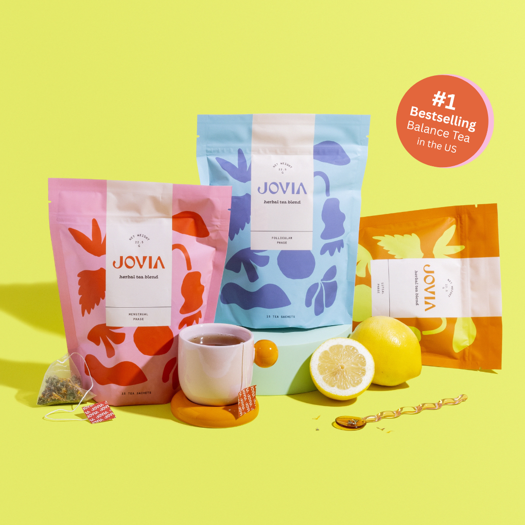 Jovia Complete Cycle Tea System — #1 Bestselling Balance Tea in the US